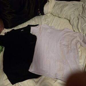 PINK Victoria's Secret Set Of 2 Pocket Tees
